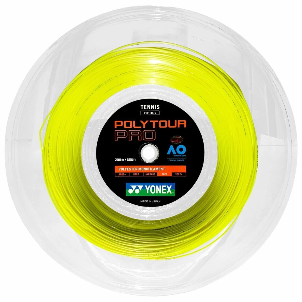Yonex Poly Tour Pro 125 1.25/16L Reel Yellow