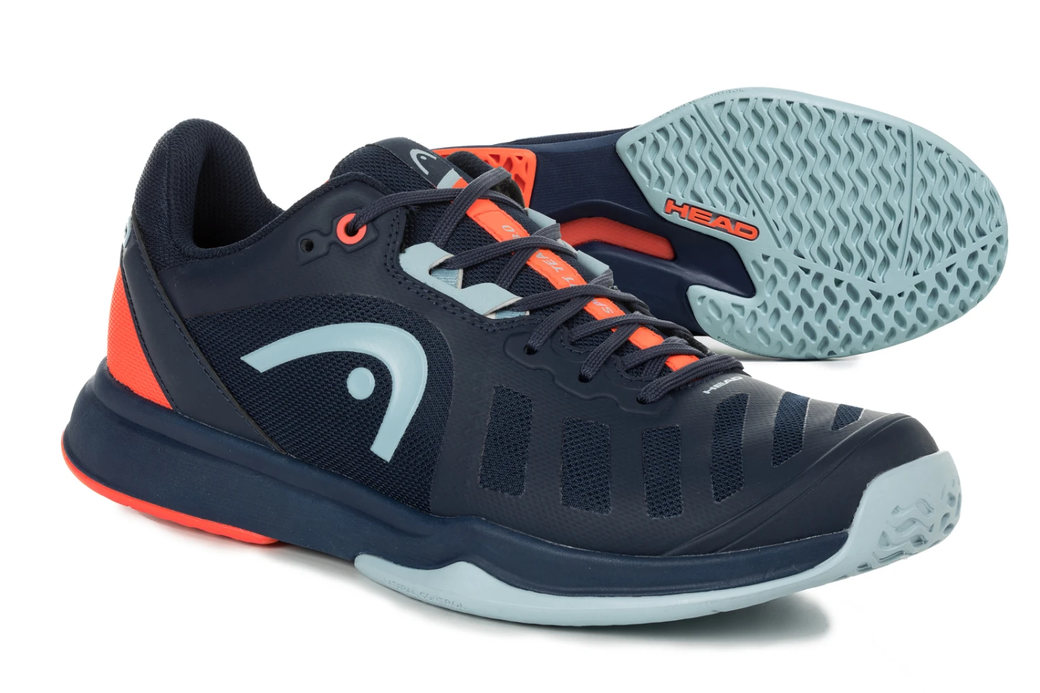 Head Mens Sprint Team 3.0 2021 - Dress Blue/Neon Red - Image 3