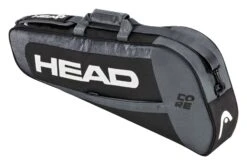 Head Core 3 Racquet Pro Bag - Black/Grey/White