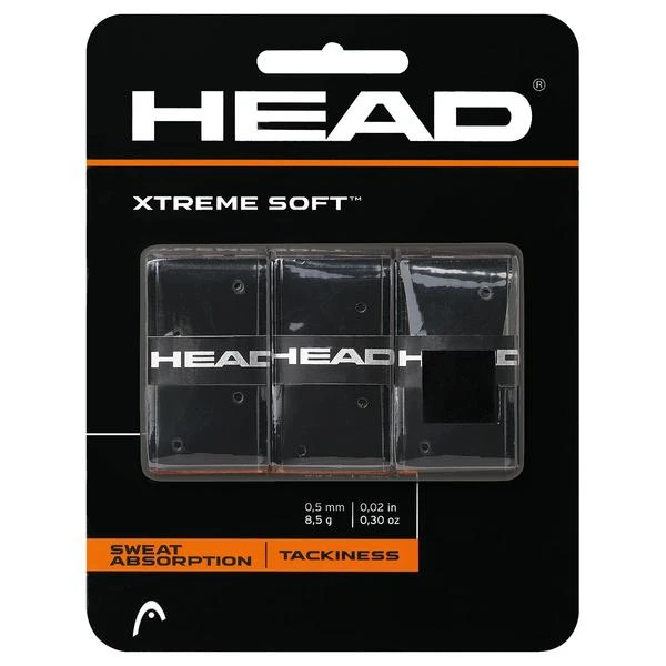 Head Extreme Soft Overgrip (3 Pack) Black