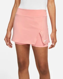 Nike Women's Victory Tennis Skirt (Coral) TALL