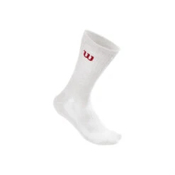 Wilson Men's Crew Sock White (3 Pairs)