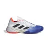 Adidas Mens Barricade - Lucid Blue/Black/Solar Red