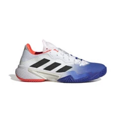 Adidas Mens Barricade - Lucid Blue/Black/Solar Red