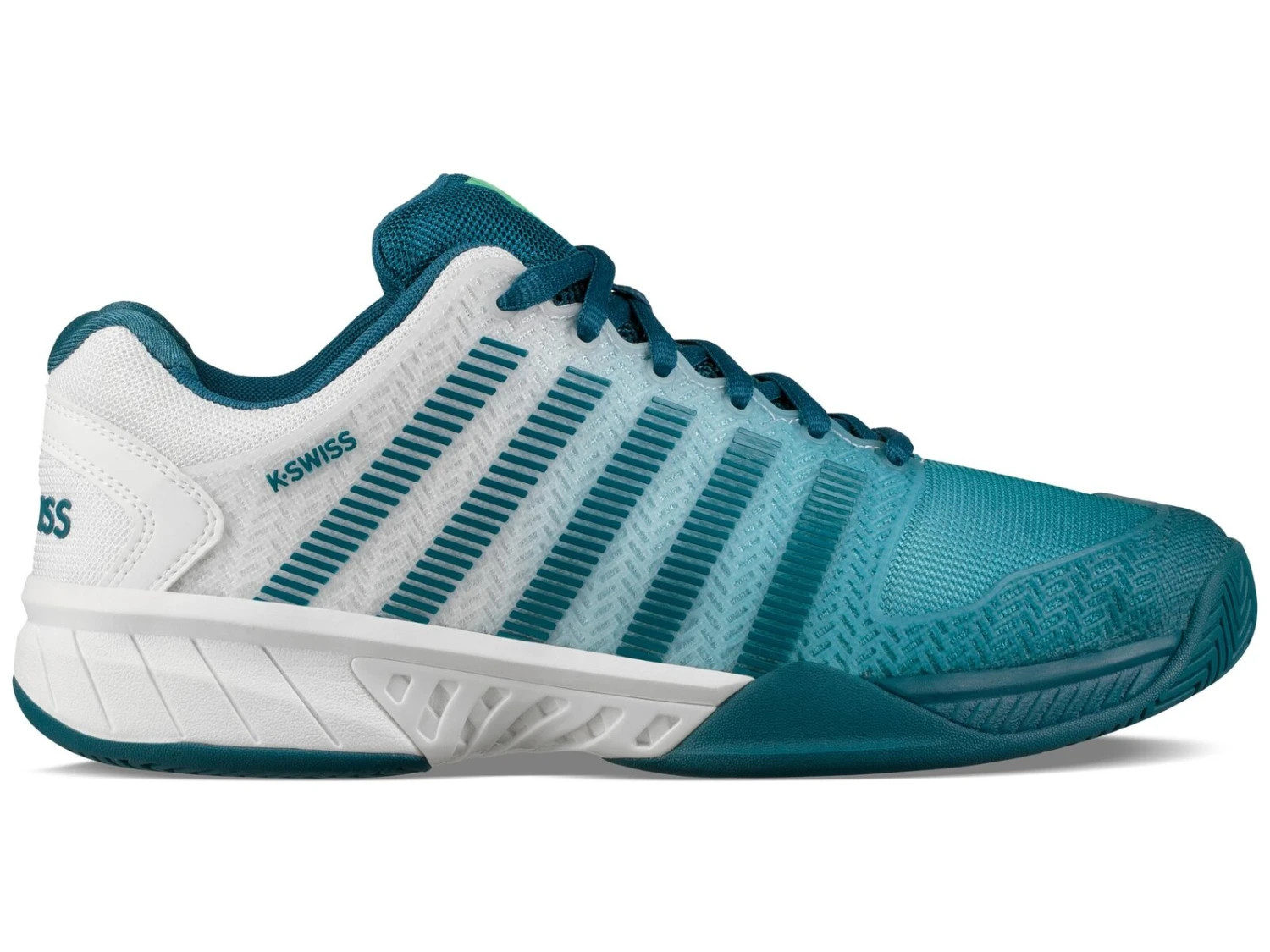 K-Swiss Mens Hypercourt Express - White/Corsair - Image 2