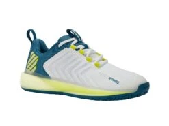 K-Swiss Mens Ultrashot 3 AC - White/Cestial/Primrose