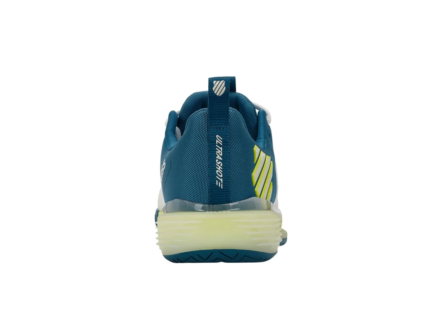 K-Swiss Mens Ultrashot 3 AC - White/Cestial/Primrose - Image 4