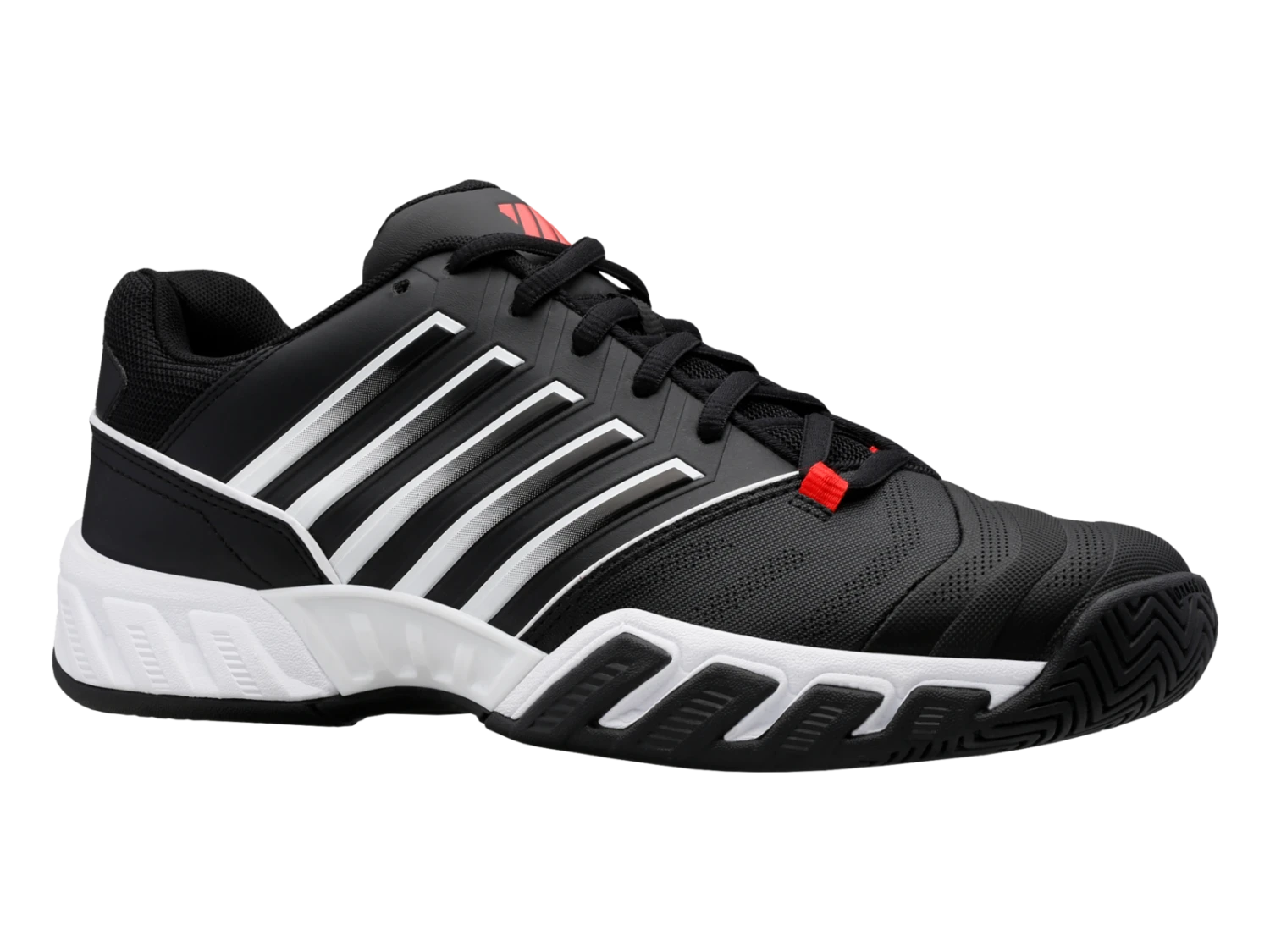 K-Swiss Mens Big Shot 4 - Black/White - Image 2