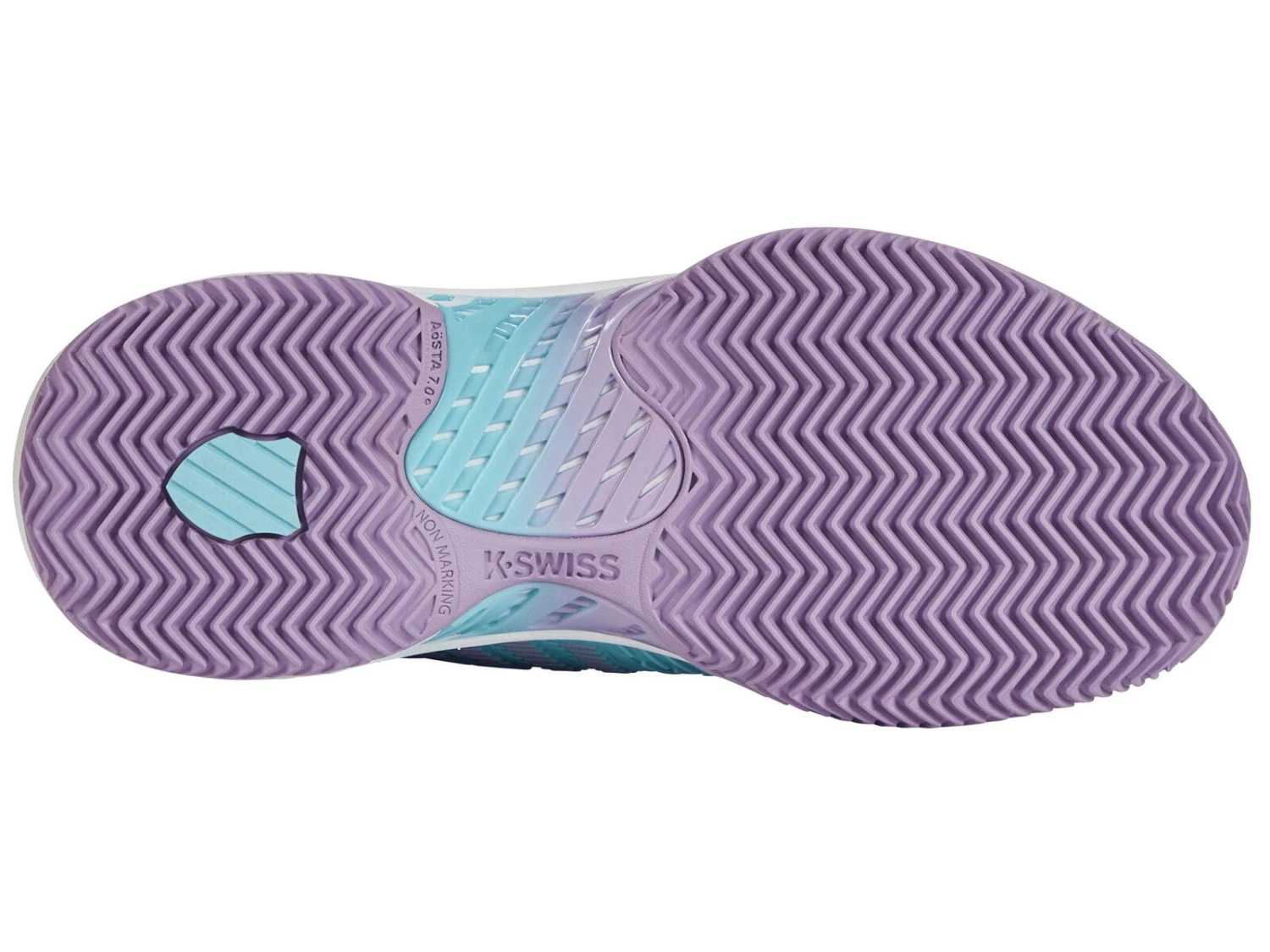 K-Swiss Womens Hypercourt Supreme HB - Angel Blue - Image 6