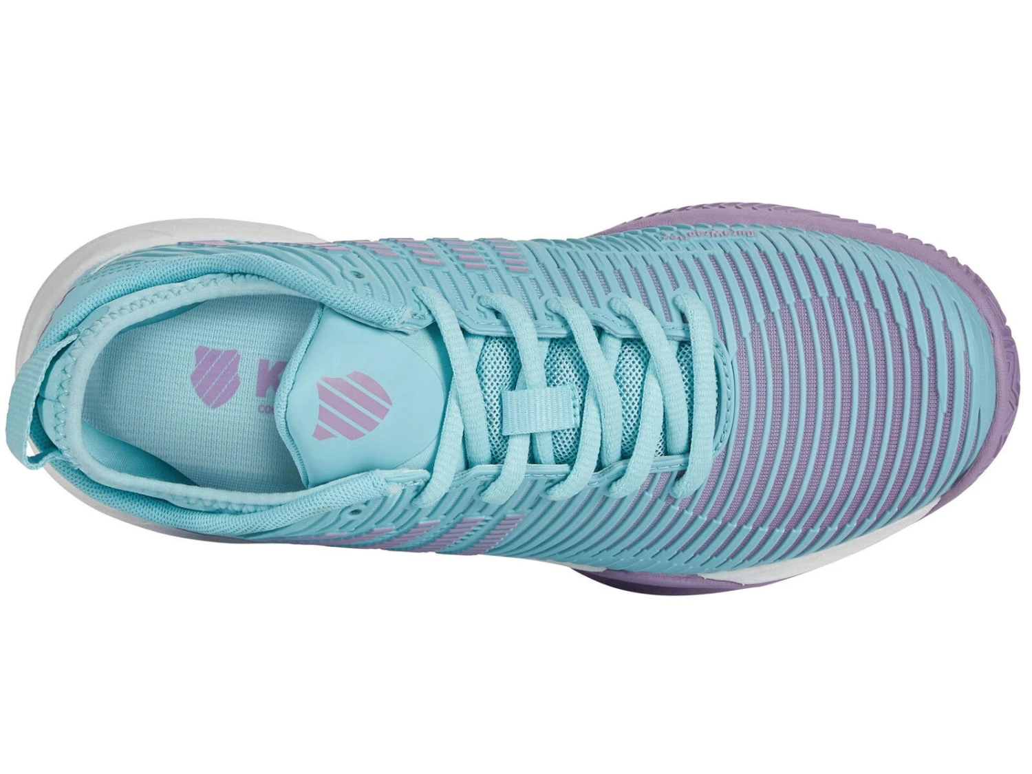 K-Swiss Womens Hypercourt Supreme HB - Angel Blue - Image 7