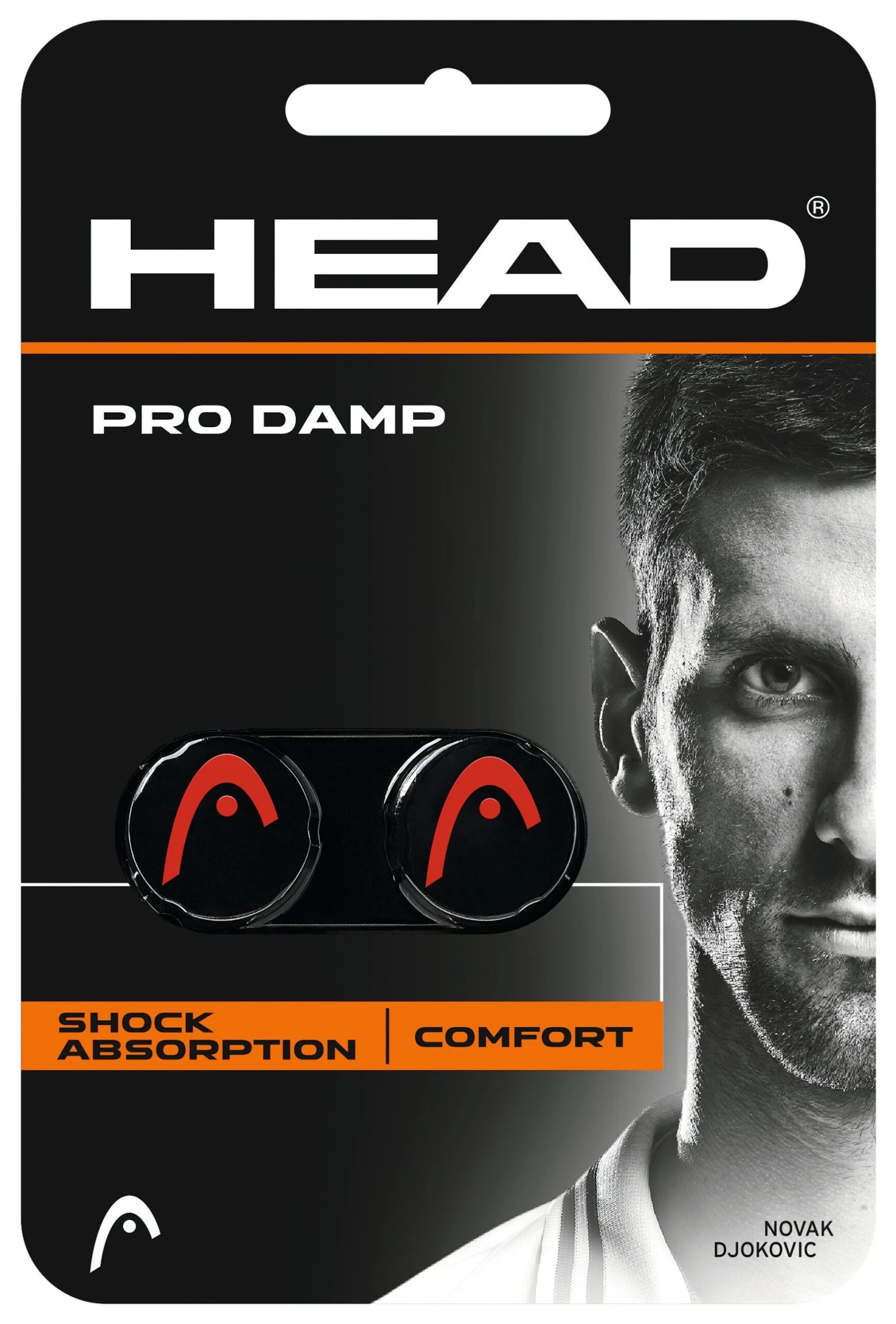 Head Pro Dampener Black (2 Pack)