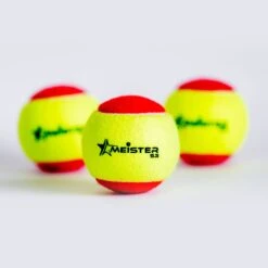 Meister Junior Red Tennis Ball (12 Pack)