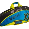 Volkl Tour Pro 3 Racquet Bag Neon Blue/ Yellow 2022