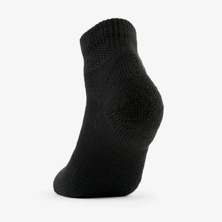 Thorlo TMX Mini Crew Socks Unisex Black - Image 2
