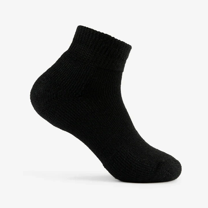 Thorlo TMX Mini Crew Socks Unisex Black - Image 3