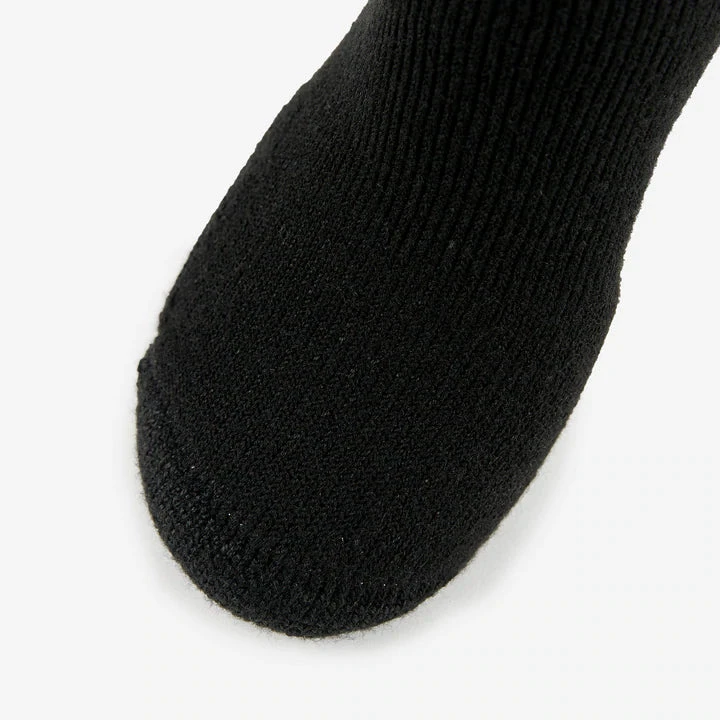 Thorlo TMX Mini Crew Socks Unisex Black - Image 4