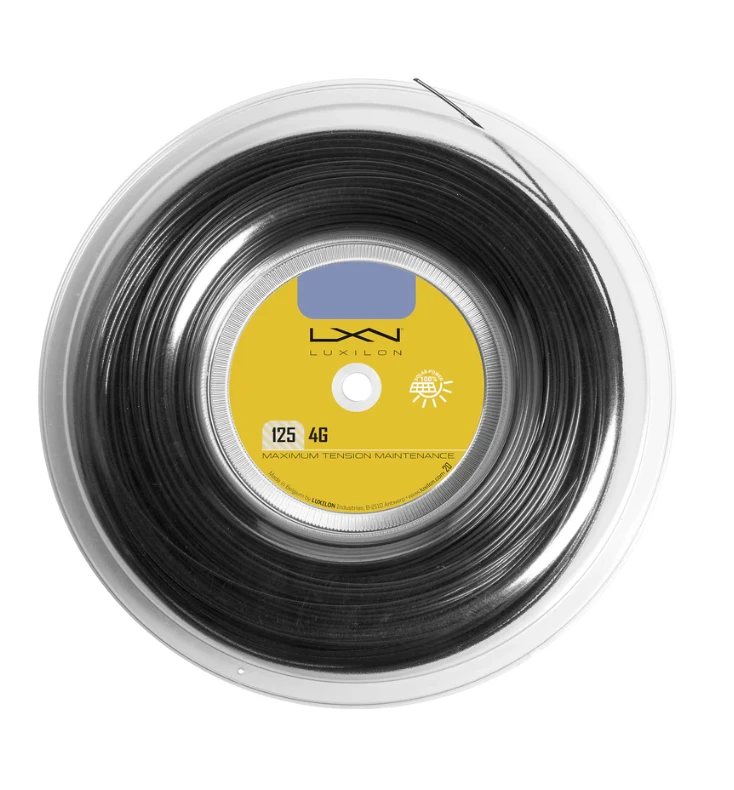 Luxilon 4G 125 Reel - Black