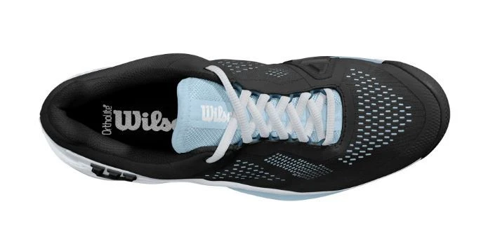 Wilson Womens Rush Pro 4.0 AC - Black/White/China Blue - Image 6