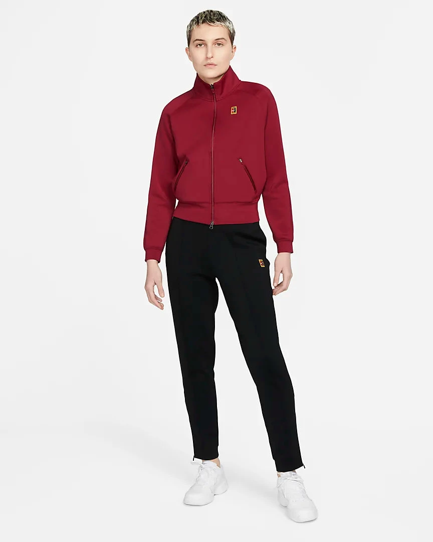 NikeCourt Women's Heritage Tennis Jacket (Pomegranate) - Image 6