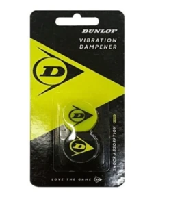 Dunlop Flying D Vibration Dampener Black/Yellow (2 Pack)