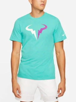 NikeCourt Mens Dri-FIT Rafa Tennis T-Shirt (Turquoise Green)