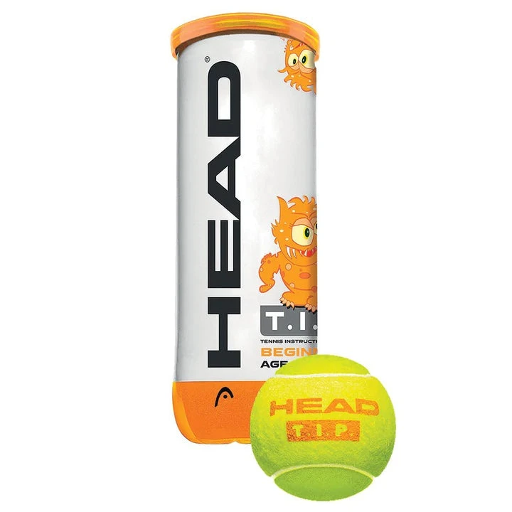 Head T.I.P. Orange - 3 Ball Can (8-9 Year Olds)
