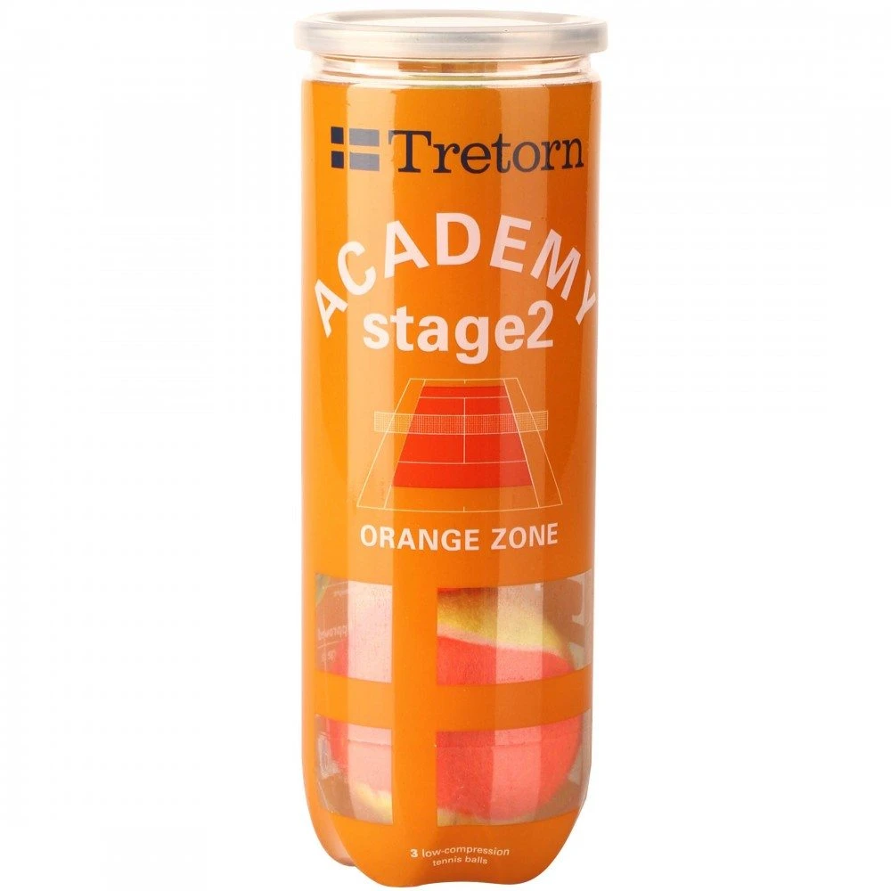 Tretorn Academy Orange 2 Junior (3 Balls)
